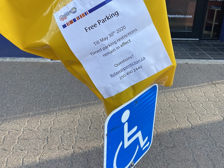 Penticton’s decision to offer free parking follows what other cities across the nation are doing during COVID-19 pandemic.