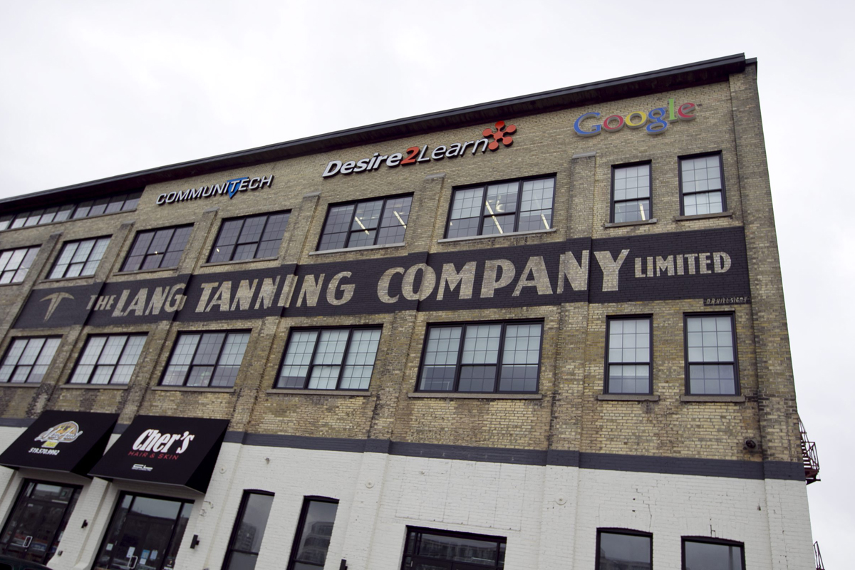 The Tannery District in downtown Kitchener is the home to Communitech among others.