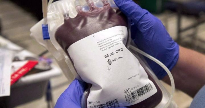 Canadian Blood Services seeks 30,000 donors amid holidays: ‘It saves lives’