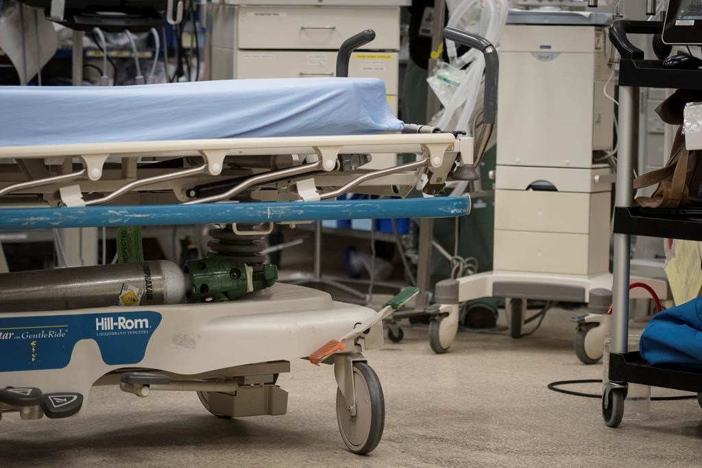 The trauma bay is photographed during simulation training at St. Michael's Hospital in Toronto on Tuesday, August 13, 2019.