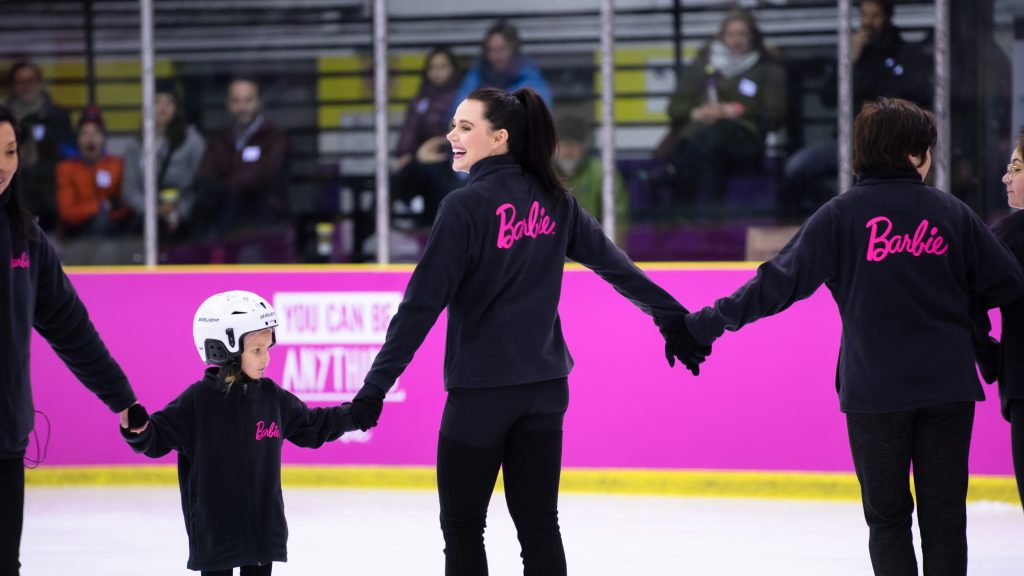 Tessa Virtue, 30, said there needs to be more investment in girls playing sports. (Courtesy of GCI Canada)