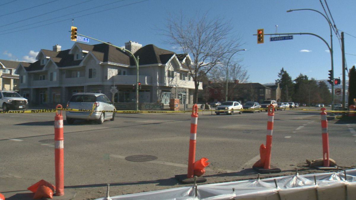 The City of Kelowna says Ethel Street between Cadder and Rose avenues will be closed until the end of June. 