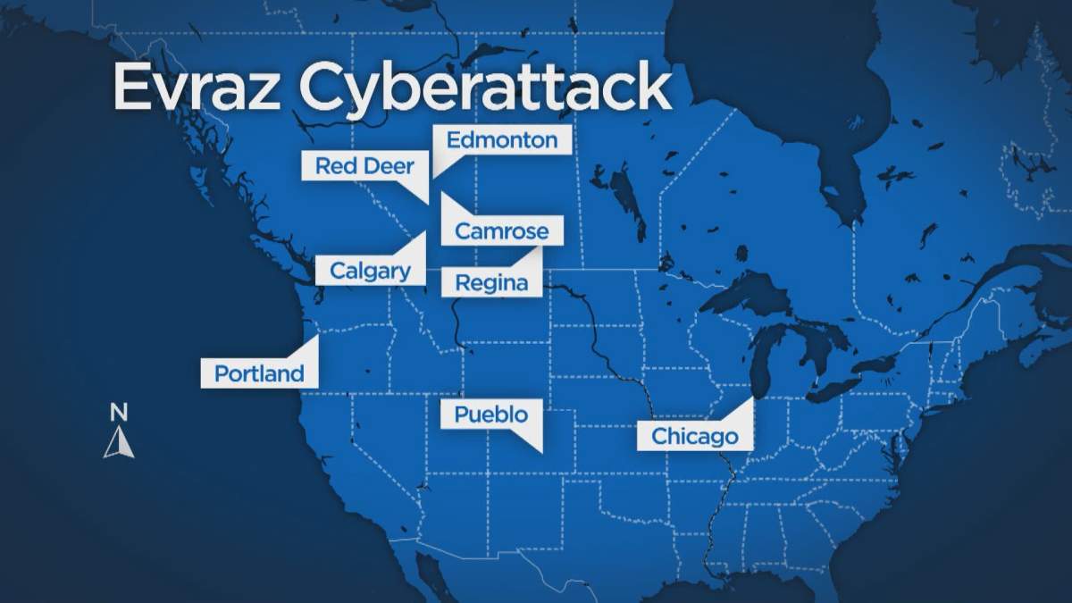 Evraz North America has a presence in five Canadian cities and three U.S. cities.