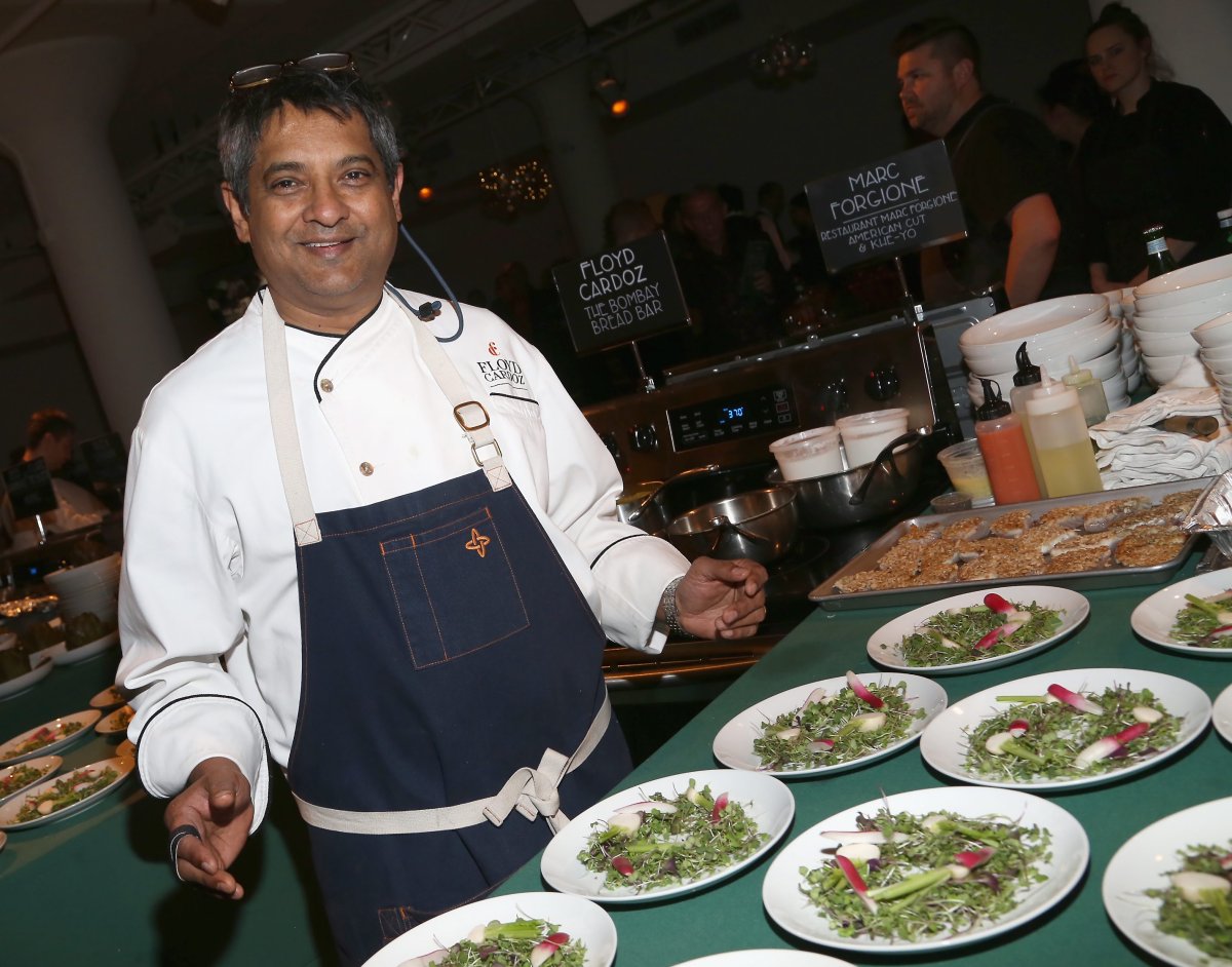 Floyd Cardoz attends Cookies for Kids' Cancer Fifth Annual Chefs Benefit at Metropolitan West on March 6, 2018 in New York City. 