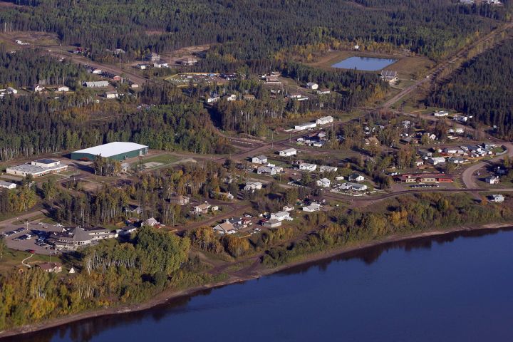 An aerial view of Fort McKay, Alta., Monday, Sept. 19, 2011. 