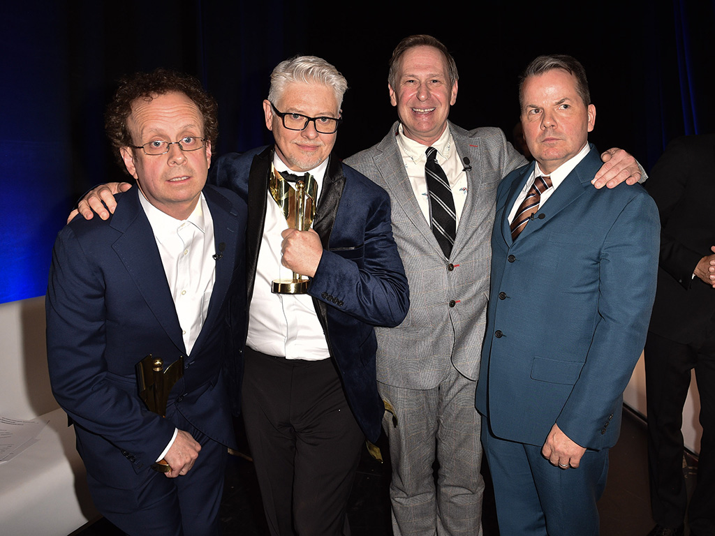 'Kids in the Hall' cast Kevin McDonald, Dave Foley, Scott Thompson and Bruce McCulloch attend the 2019 Canadian Screen Awards Broadcast Gala held at Sony Centre for the Performing Arts on March 31, 2019 in Toronto. 