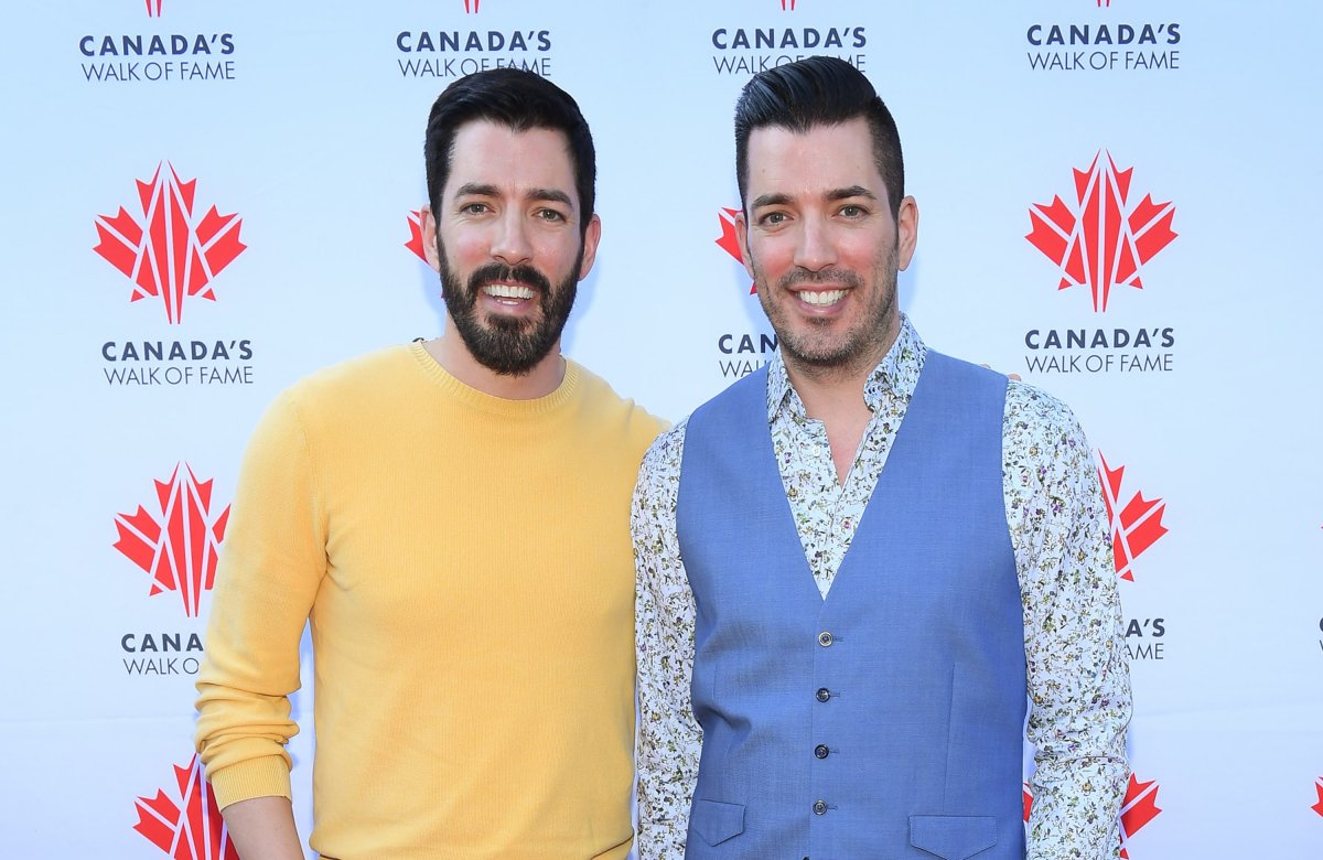 Drew Scott and Jonathan Scott attend the Canada's Walk Of Fame Fundraising Event Music Under The City Stars held at Casa Loma on July 18, 2019 in Toronto, Canada. 