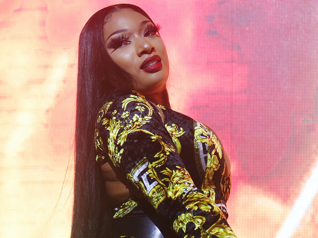 Megan Thee Stallion performs onstage at the 2020 MAXIM Big Game Experience on Feb. 1, 2020 in Miami, Fla.