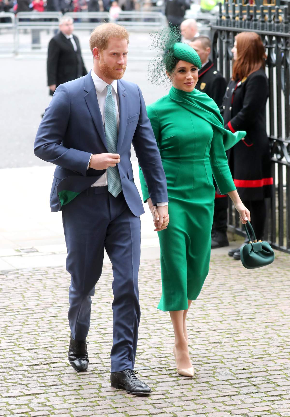 Prince Harry and Meghan Markle attend the Commonwealth Day Service 2020 at Westminster Abbey on March 09, 2020 in London, England. (Chris Jackson/Getty Images)