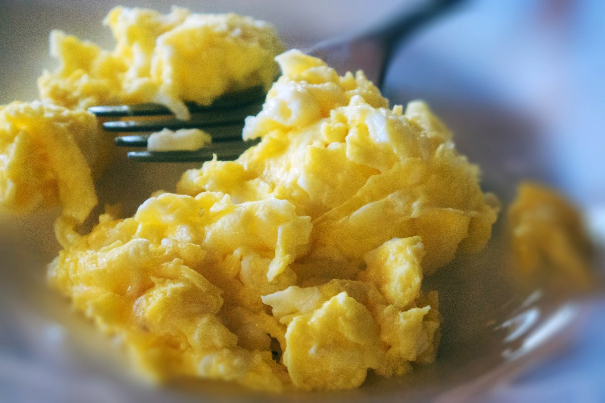 A man reportedly broke into a California home and was found making eggs and eating flan.