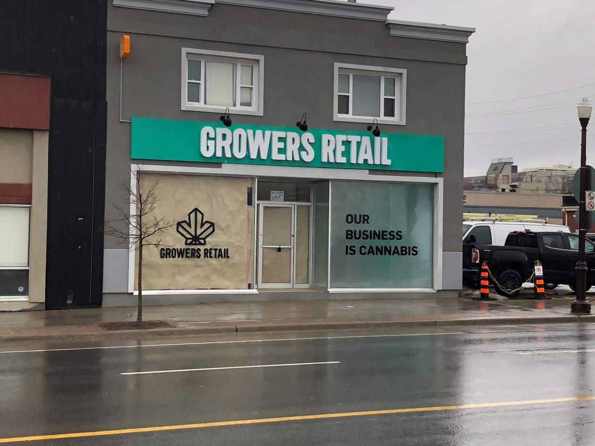 A marijuana dispensary is expected to open in Peterborough on George Street on Monday.