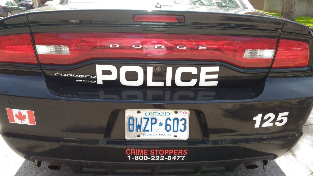 Hamilton police are seeking a suspect after a reported home invasion on Monday.