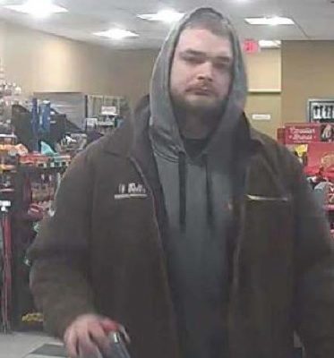 Ottawa police are seeking this person of interest in connection with an armed robbery at a store in Stittsville on Feb. 6, 2020.