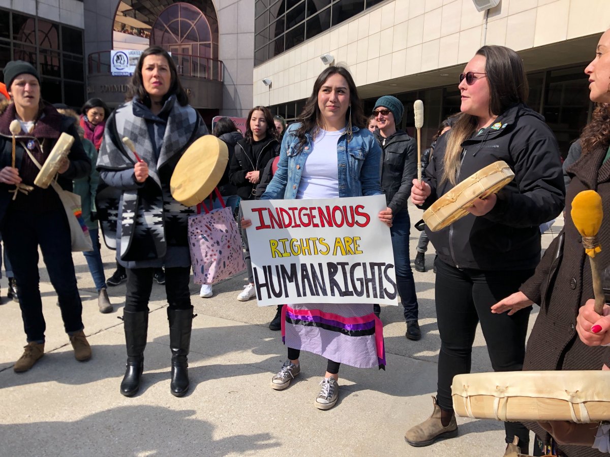 A solidarity walkout was held at Western University on March 4, 2020.