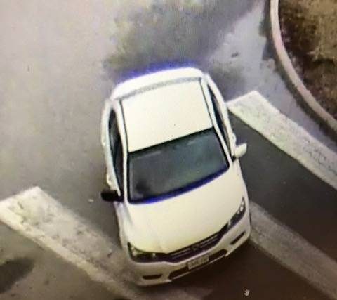 Cobourg police look to identify this vehicle in connection to a reported shooting on Tuesday.