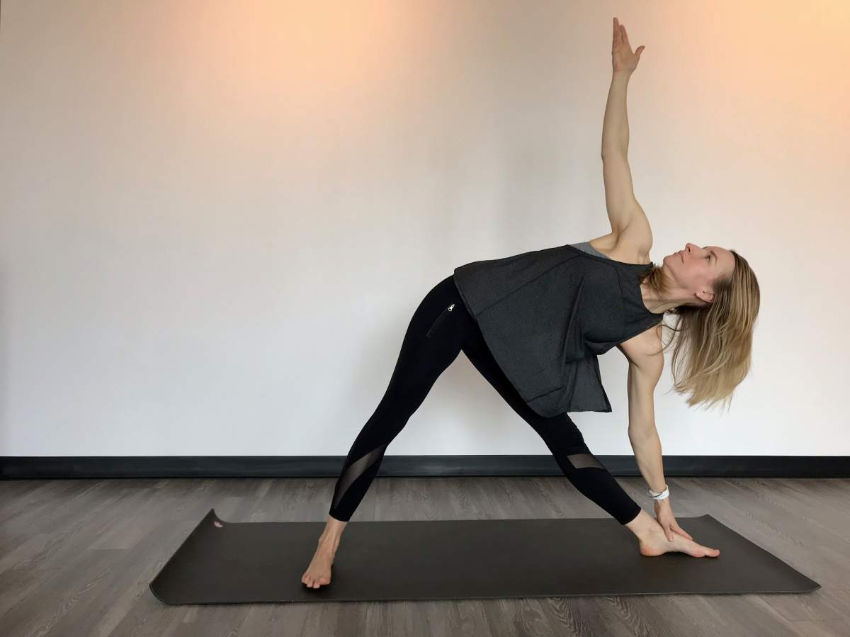 She has been forced to close the doors of her yoga studio, but Stephanie Austin's classes go on online.