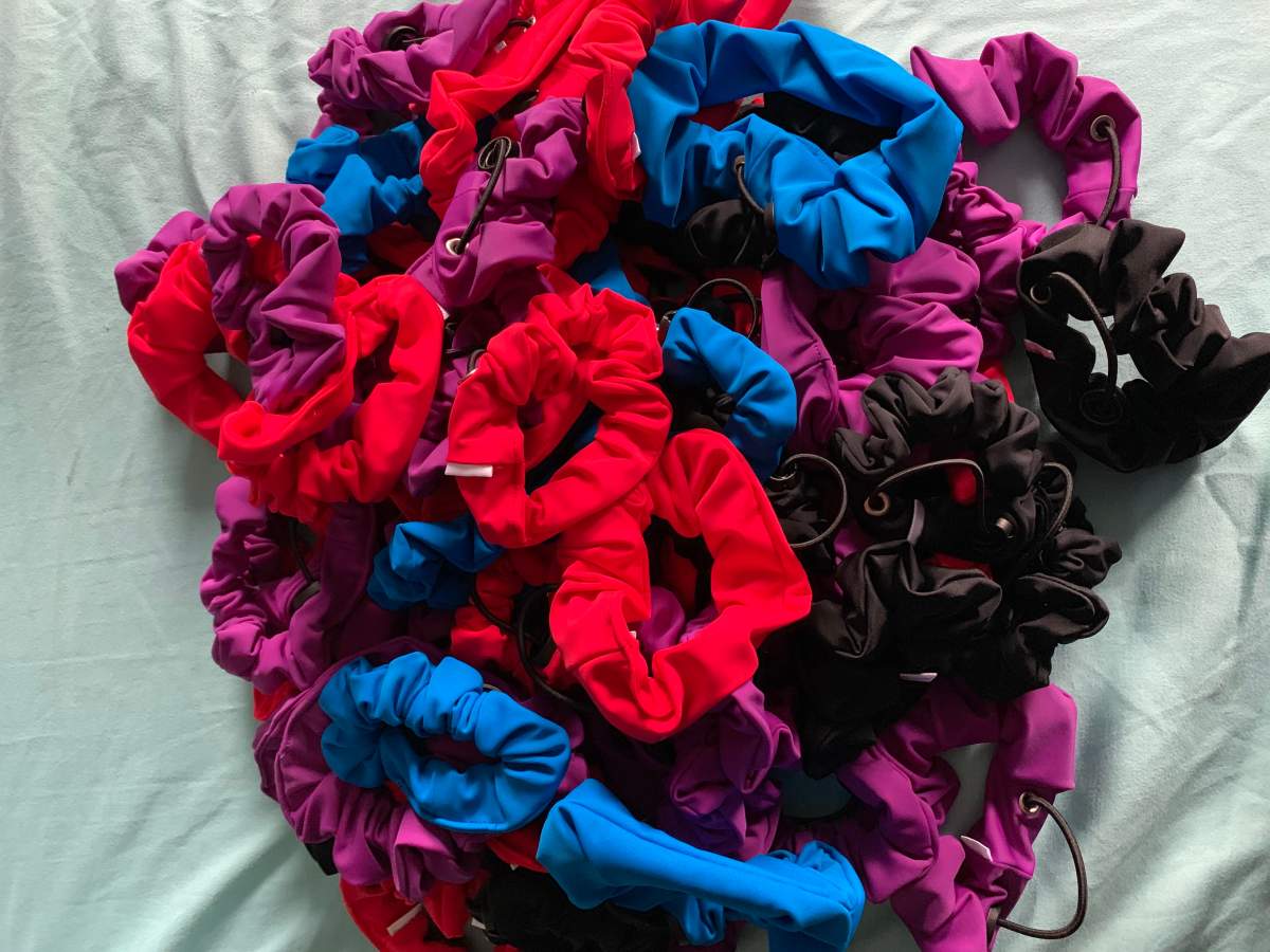 Hairstrong hair scrunchies made by Nicole Nicole Baranowski