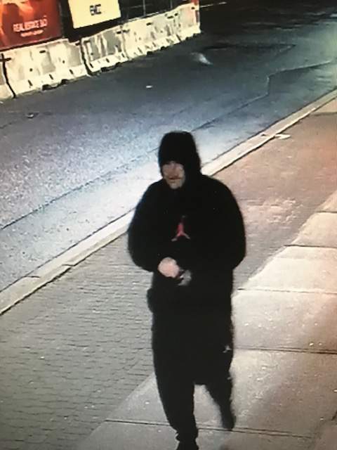 Halifax Regional Police have released this photo of a man they say is suspected to be behind two arsons on Clyde Street in Halifax, N.S.