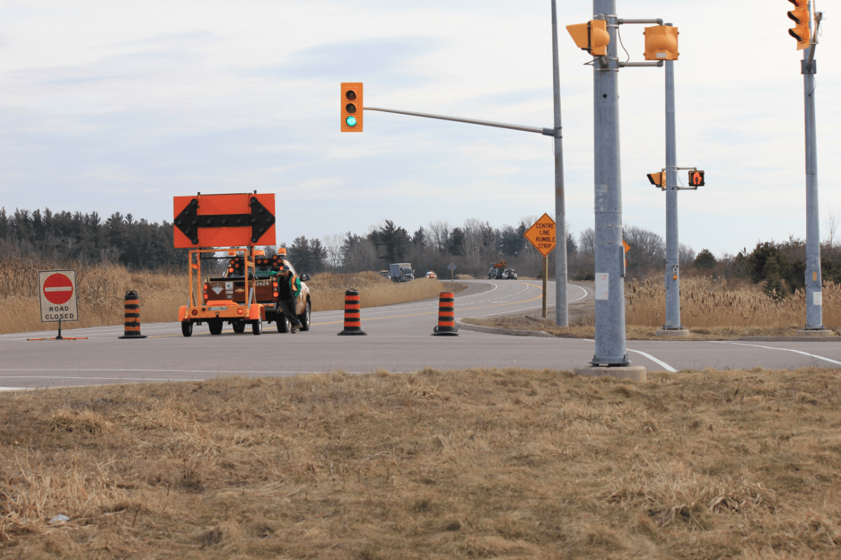 OPP closed Highway 6 between Book Road and Butter Road East Monday afternoon to investigate a fatal collision.