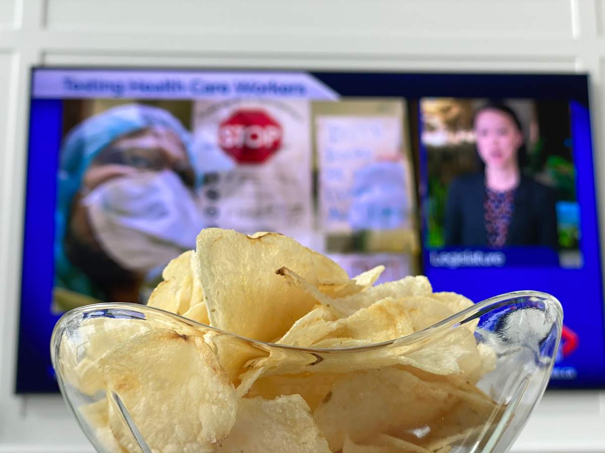 Emotional eating may be on the rise during the COVID-19 pandemic. 