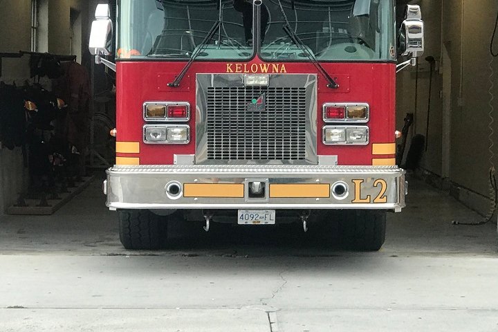 Fire damages downtown Kelowna apartment Sunday morning