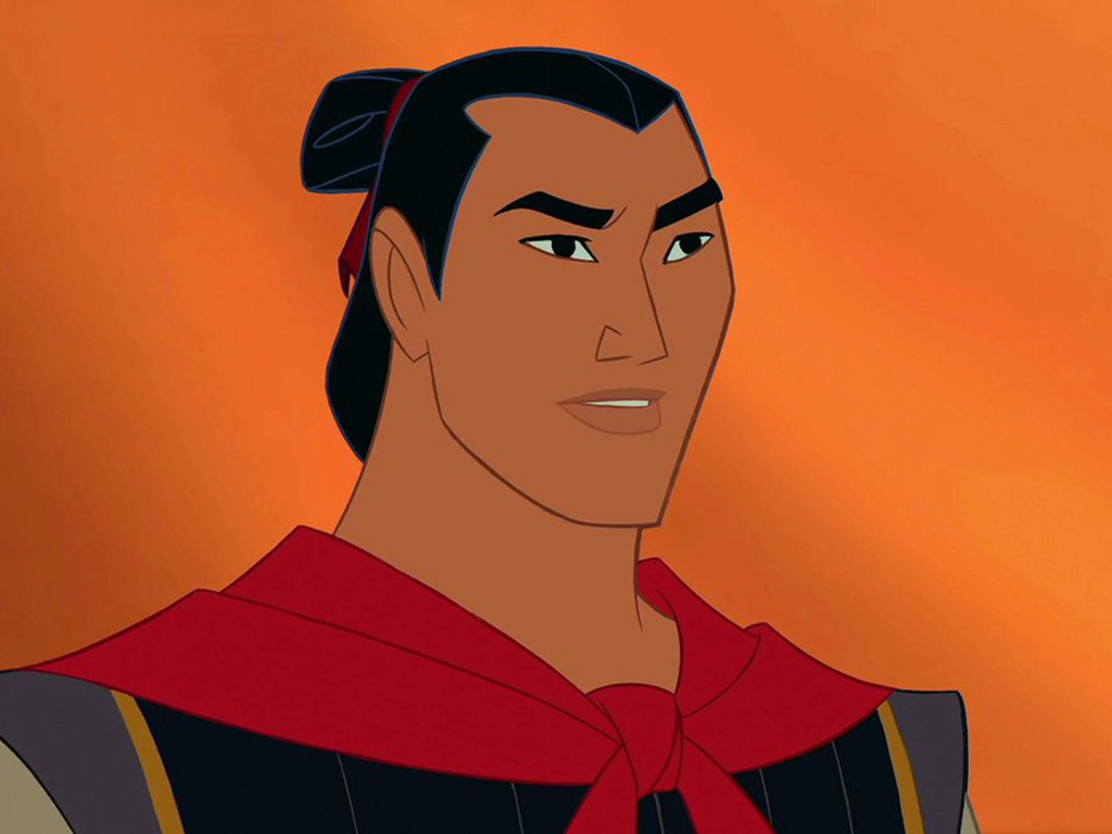 Li Shang from Disney's animated 1998 film, 'Mulan'.