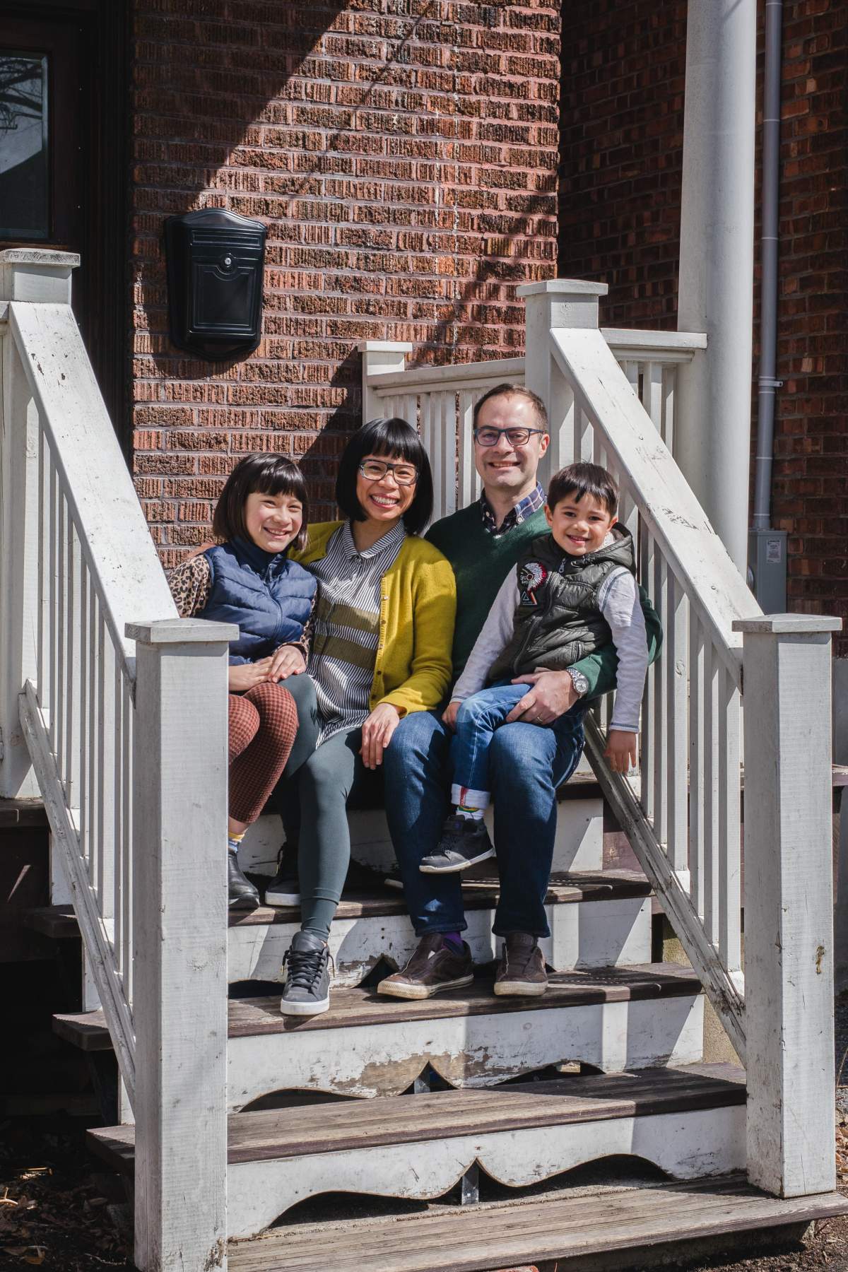 Photograph of NDG family in isolation by Michelle Little. Courtesy: Michelle Little.