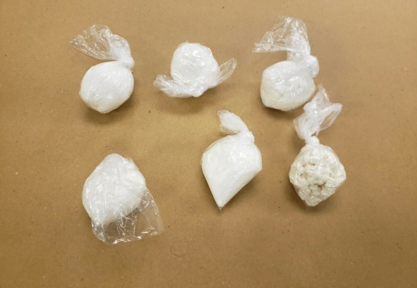 London police say they seized 140 grams of cocaine and 28 grams of crack cocaine.