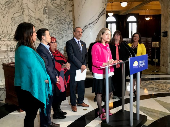 The B.C. government has introduced new rules to give victims of domestic or sexual violence up to five days of paid leave.
