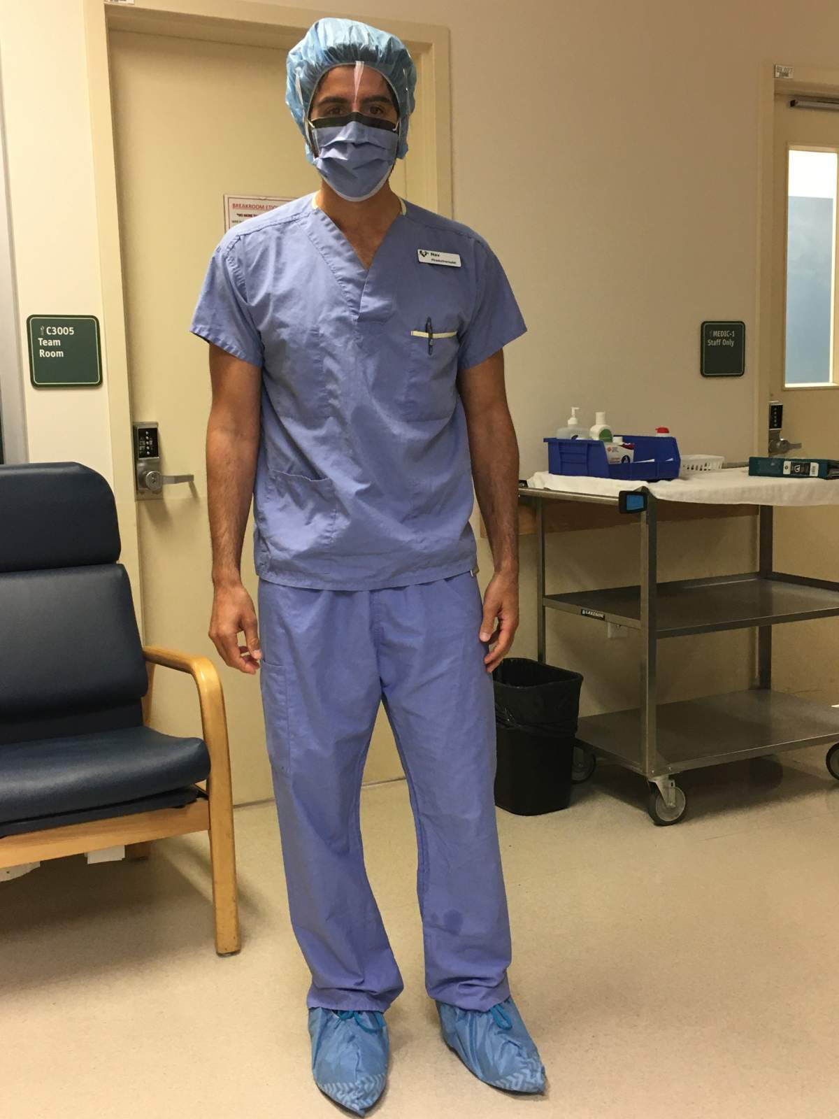 Nav works at Abbotsford Regional Hospital