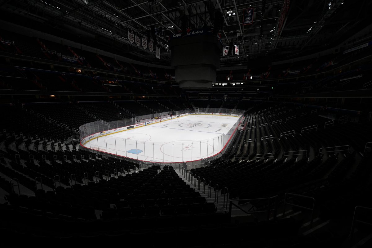 National Hockey League arenas remain dark as the sports world is on pause due to the COVID-19 pandemic.