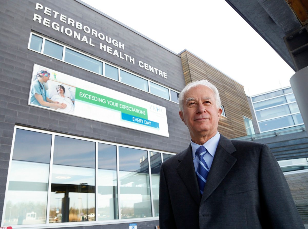 Dr. Peter McLaughlin, president and CEO of Peterborough Regional Health Centre, was the city's highest-earning public-sector employee in 2019.