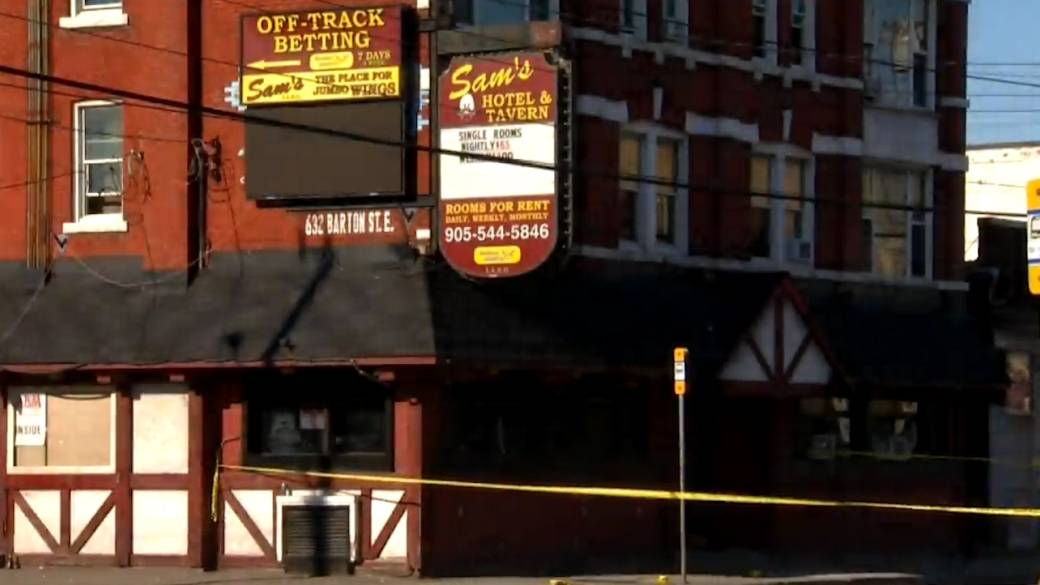 Two people were killed in a shooting in a bar attached to Sam's Tavern earlier this year.