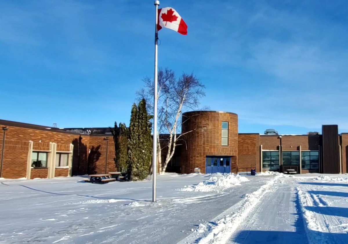 Isaac Beaulieu Memorial School in Sandy Bay First Nation, Man.