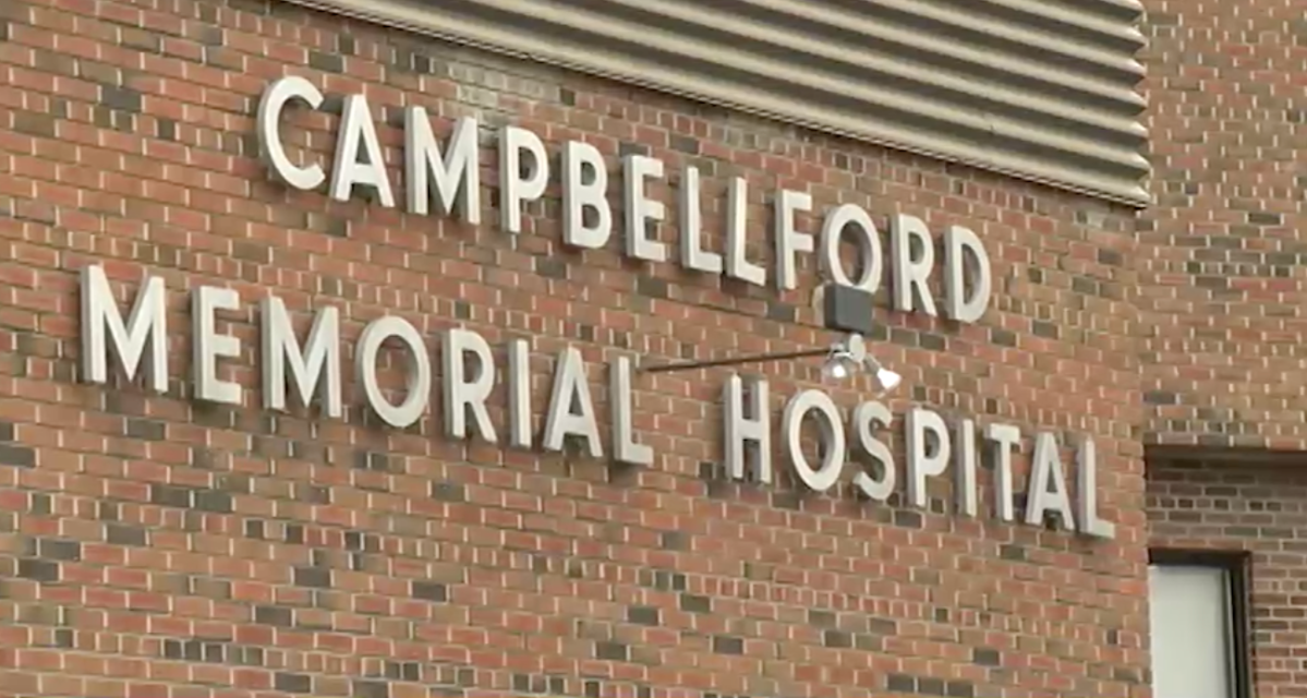 Campbellford Memorial Hospital has treated its first COVID-19 patient in the emergency department.
