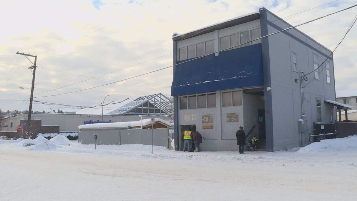 Vernon's Turning Points Collaborative Society has had to temporarily close its temporary winter shelter because of a staff shortage. 