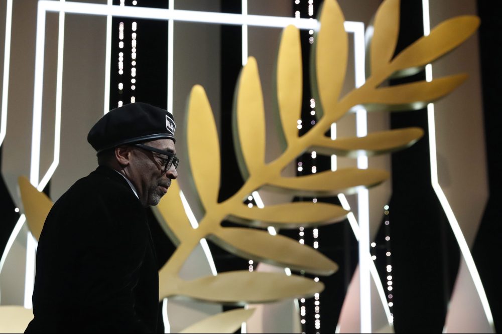 Director Spike Lee accepts the Grand Jury Prize for the movie 'BlacKkKlansman' during the Closing Awards Ceremony of the 71st Cannes Film Festival, in Cannes, France, 19 May 2018.
