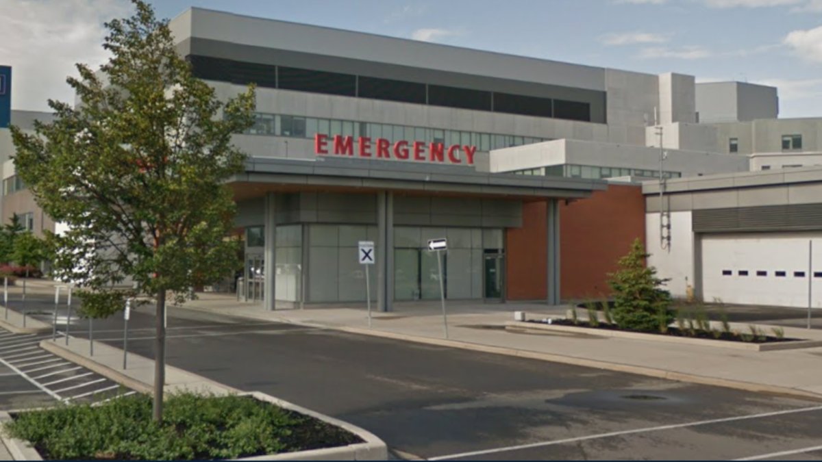 The emergency entrance at Niagara Health's St. Catharines hospital on Fourth Avenue.