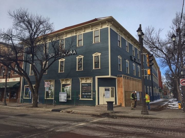 1st new tenant ready to move into Edmonton’s historic Strathcona Hotel