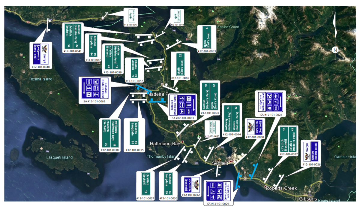 Proposed new place names for areas of the Sunshine Coast in