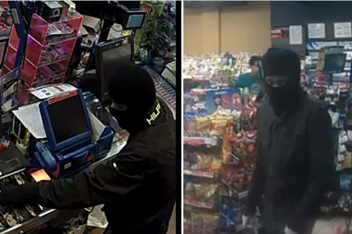 Waterloo Regional Police are looking to speak with the men in these photos in connection a recent robbery in Kitchener.