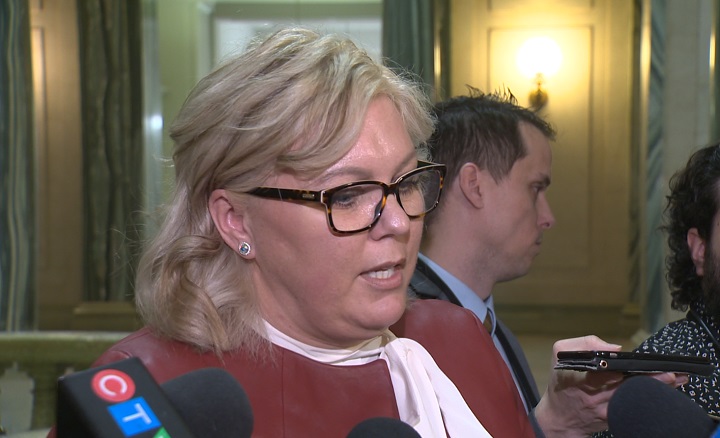 Tina Beaudry-Mellor, who also serves as the minister responsible for the status of women, did not know how many Saskatchewan women and children are being turned away from shelters, despite being provided the information a day earlier.