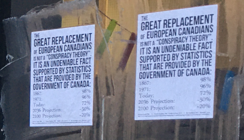 Open Door Society CEO Ali Abukar says the posters misrepresent immigration in Canada.