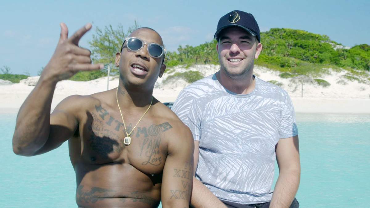 (L-R) Ja Rule and Billy McFarland (founder of Fyre Media), 2019.