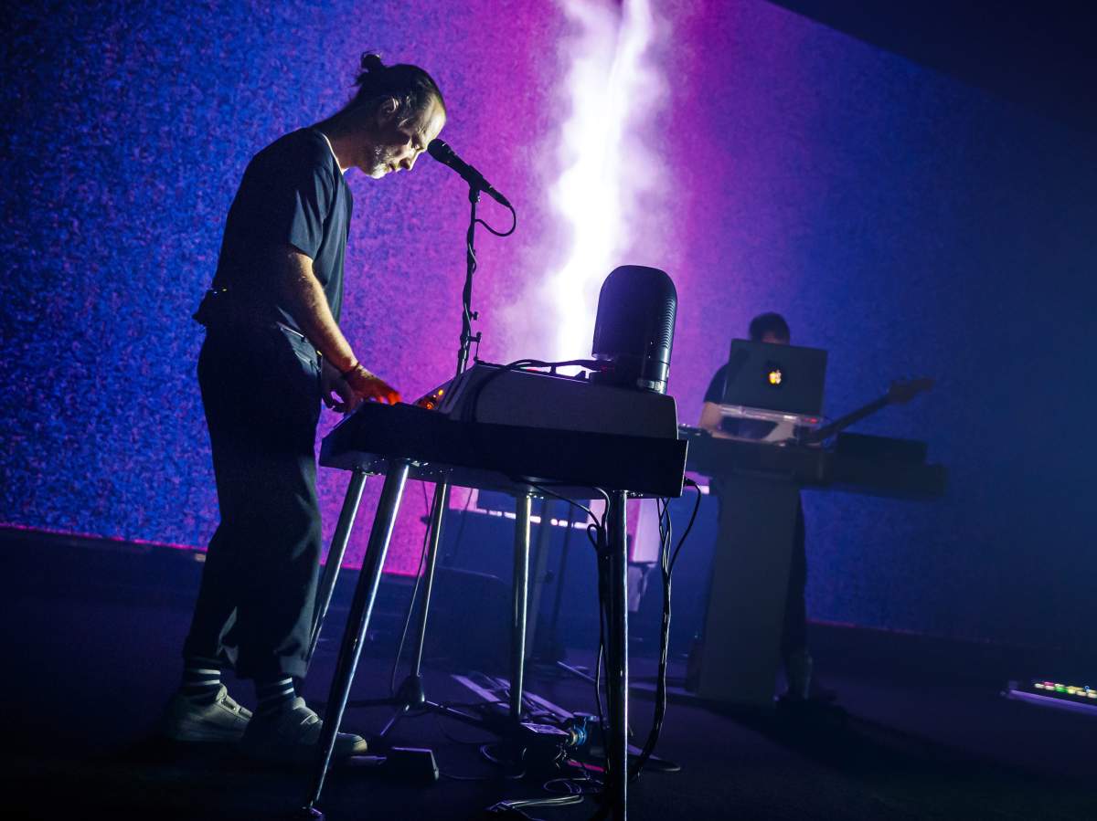 Radiohead singer Thom Yorke performs onstage at the Auditorium Stravinski during the 53rd Montreux Jazz Festival (MJF), in Montreux, Switzerland on July 4, 2019.