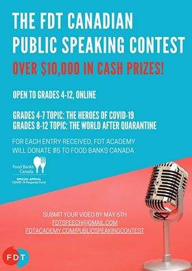 FDT Canadian Public Speaking Contest - image