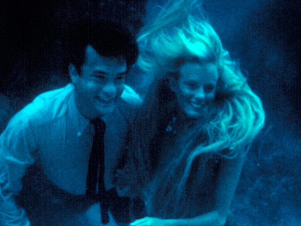 ‘Splash’ (L-R): Tom Hanks and Daryl Hannah, 1984.