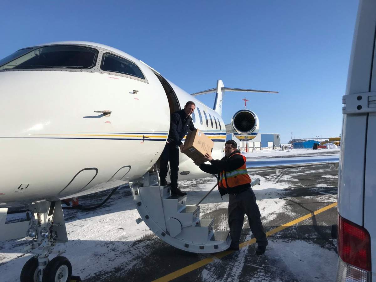 Suncor made a major donation of N95 masks to the federal government this week. 