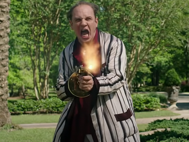 Tom Hardy as the late American gangster Al Capone in Josh Trank’s ‘Capone,’ which is set for a May 12, 2020 worldwide release.