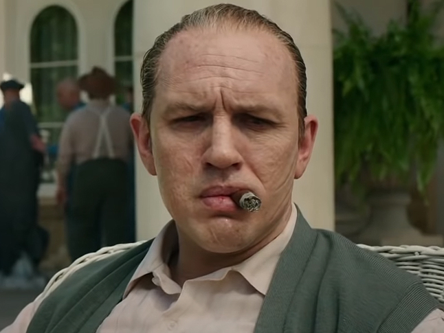 Tom Hardy as the late American gangster Al Capone in Josh Trank’s ‘Capone,’ which is set for a May 12, 2020 worldwide release.